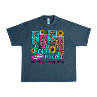 Midnight Navy lash tech mode all day every day Urban Heavy Tee - texasbilliewilder