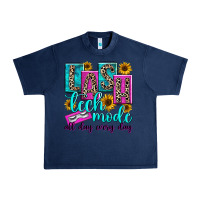 Navy lash tech mode all day every day Urban Heavy Tee - texasbilliewilder