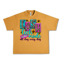 Peanut Butter lash tech mode all day every day Urban Heavy Tee - texasbilliewilder