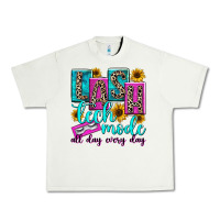 Pistachio lash tech mode all day every day Urban Heavy Tee - texasbilliewilder
