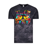 Cloud Black teacher off duty Vintage Tee - RanaPortraitStore