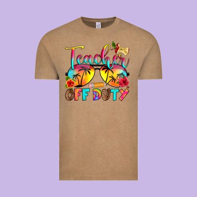 Vintage Tee teacher off duty