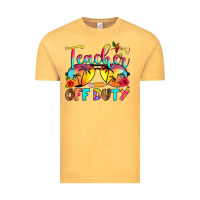 Vintage Mustard teacher off duty Vintage Tee - RanaPortraitStore