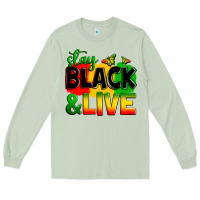 Matcha stay black and live Long Sleeve Tee - Zillion Design Studio