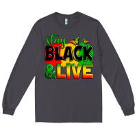 Smoke stay black and live Long Sleeve Tee - Zillion Design Studio