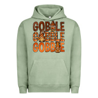Pigment Oil Green gobble with gnomies bbs Urban Hoodie - BundleAndBundleShop