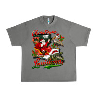 Tornado louisiana christmas with santa Urban Heavy Tee - BarkalooDesign