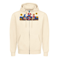 Sandshell usa gnome libbey cup Zipper Hoodie - HRA Design Shop