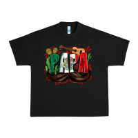 Black papa mexico Urban Heavy Tee - Zillion Design Studio