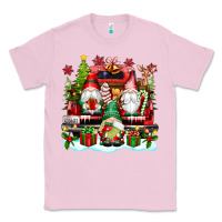 Bubblegum Pink christmas gnome truck Classic Tee - texasbilliewilder