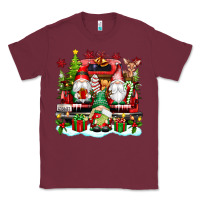 Burgundy christmas gnome truck Classic Tee - texasbilliewilder