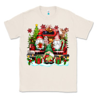 Natural christmas gnome truck Classic Tee - texasbilliewilder