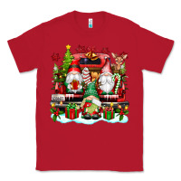 Red christmas gnome truck Classic Tee - texasbilliewilder