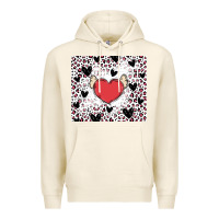 Tofu valentine's day hearts Premium Hoodie - MaliasSmallBusiness