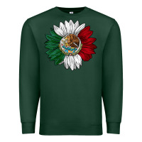 Sports Green mexico sunflower Premium Sweatshirt - AdoDesignShop