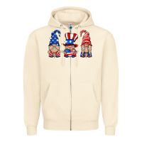 Sandshell usa gnome Zipper Hoodie - HRA Design Shop