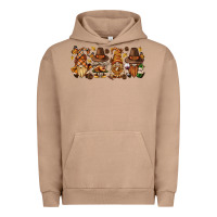 Pigment Burro thanksgiving gnomies bbs Urban Hoodie - BundleAndBundleShop