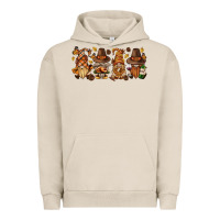 Pigment French Oak thanksgiving gnomies bbs Urban Hoodie - BundleAndBundleShop