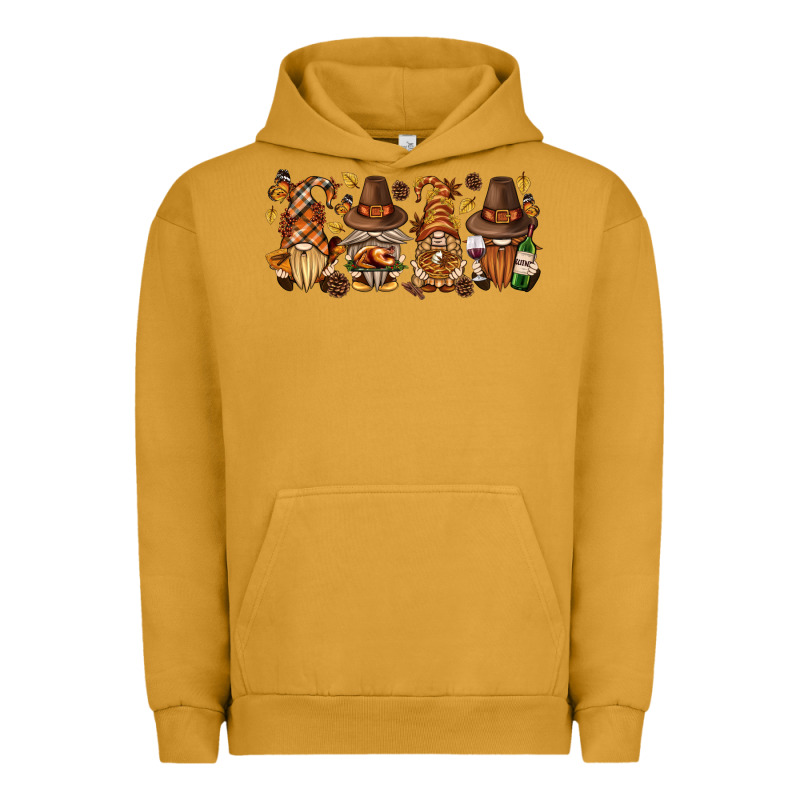 Thanksgiving Gnomies Bbs Urban Hoodie by BundleAndBundleShop | Teevron