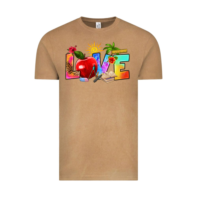 Love Teacher Summer Vintage Tee by RanaPortraitStore | Teevron