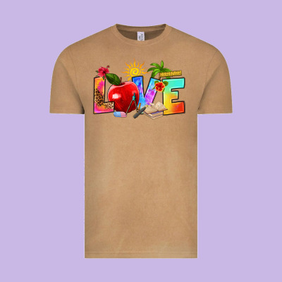 Vintage Tee love teacher summer