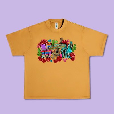 Mom Mexico Urban Heavy Tee Designed By Zillion Design Studio