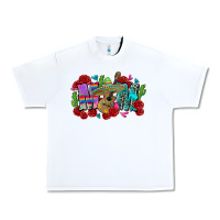 White mom mexico Urban Heavy Tee - Zillion Design Studio