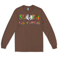 Chestnut Spooky State of Mind Long Sleeve Tee - texasbilliewilder