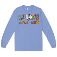 Colony Blue Spooky State of Mind Long Sleeve Tee - texasbilliewilder