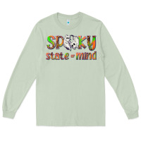 Matcha Spooky State of Mind Long Sleeve Tee - texasbilliewilder