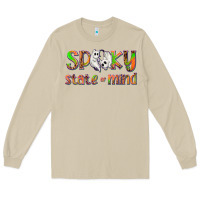 Mushroom Spooky State of Mind Long Sleeve Tee - texasbilliewilder