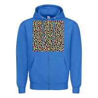 True Royal christmas leopard Zipper Hoodie - FaDigitalArtStudio