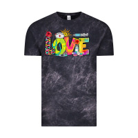 Cloud Black love nurse summer Vintage Tee - RanaPortraitStore