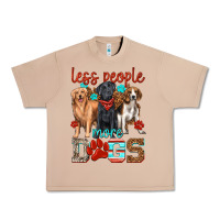 Burro less people more dogs Urban Heavy Tee - texasbilliewilder