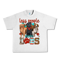 Lunar Rock less people more dogs Urban Heavy Tee - texasbilliewilder