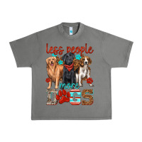 Tornado less people more dogs Urban Heavy Tee - texasbilliewilder