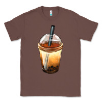 Chestnut Bobba cup Classic Tee - FaDigitalArtStudio