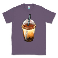 Lavender Bobba cup Classic Tee - FaDigitalArtStudio