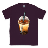 Plum Bobba cup Classic Tee - FaDigitalArtStudio