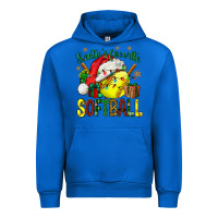 Cobalt santa's favorite softball bbs Urban Hoodie - BundleAndBundleShop