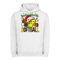 Pigment Lunar Rock santa's favorite softball bbs Urban Hoodie - BundleAndBundleShop