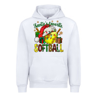 White santa's favorite softball bbs Urban Hoodie - BundleAndBundleShop