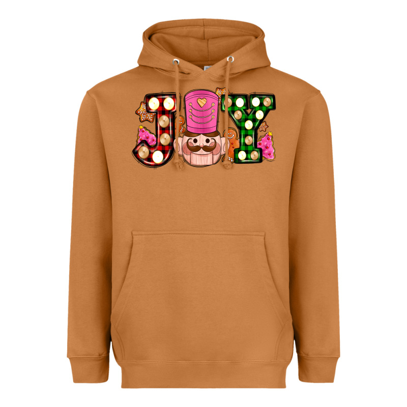 Christmas Joy Snacks And Nutcracker Cookies Ado Heavyweight Hoodie by AdoDesignShop | Teevron