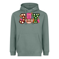 Sage Christmas joy snacks and nutcracker cookies ado Heavyweight Hoodie - AdoDesignShop