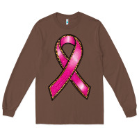 Chestnut breast cancer ribbon Long Sleeve Tee - RanaPortraitStore