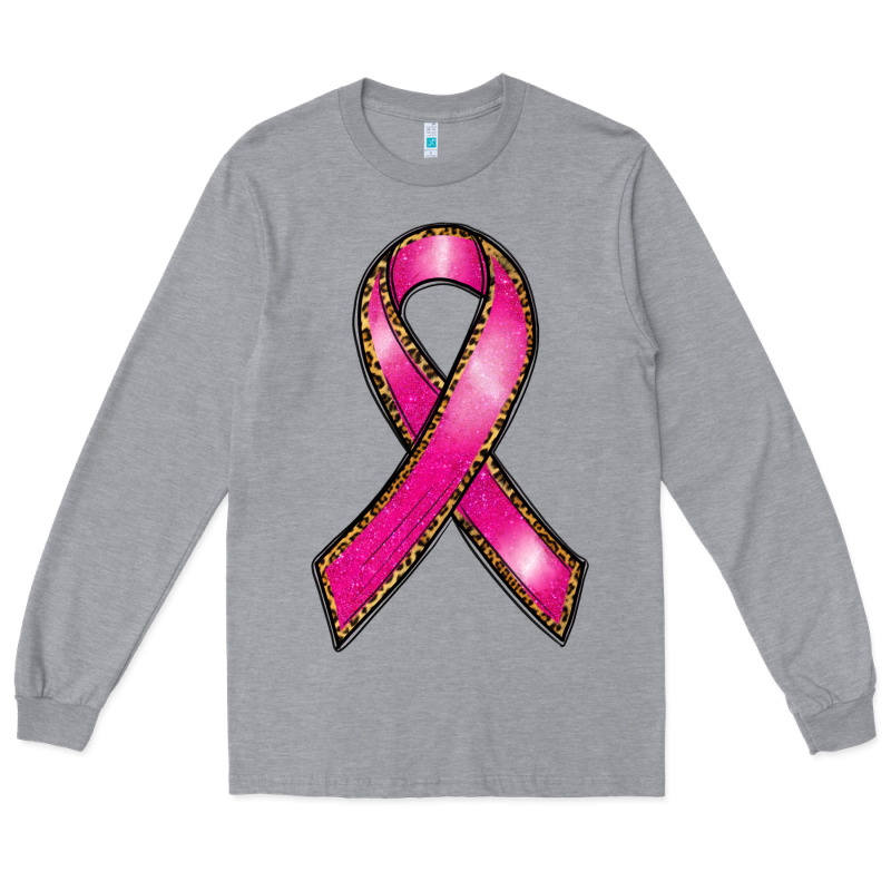 Breast Cancer Ribbon Long Sleeve Tee by RanaPortraitStore | Teevron