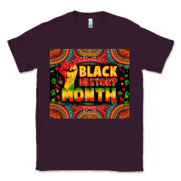 Plum Black History Month Classic Tee - Zillion Design Studio