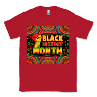 Red Black History Month Classic Tee - Zillion Design Studio