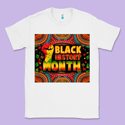 Black History Month Classic Tee Designed By Zillion Design Studio