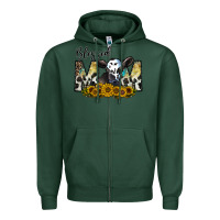 Sports Green blessed Zipper Hoodie - CowhideDigitalArt